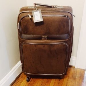 Diane Von Furstenberg Suede Carry-On